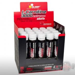OLIMP L-Carnitine 3000 Extreme Shot 20 fiale da 25 ml