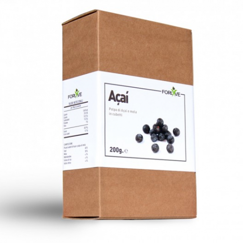 Forlive - Polpa di acai e mela 200g
