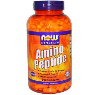 NOW FOODS - Amino Peptide - 300 caps 400mg