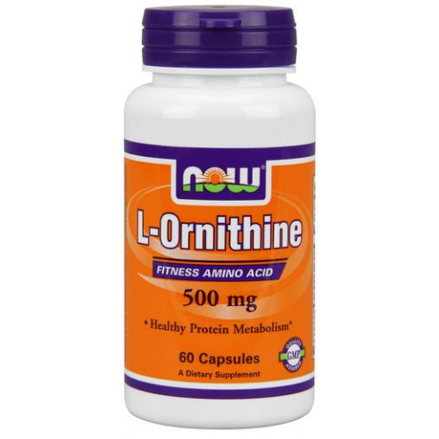 NOW FOODS -  L-Ornitine 500mg - 60 caps