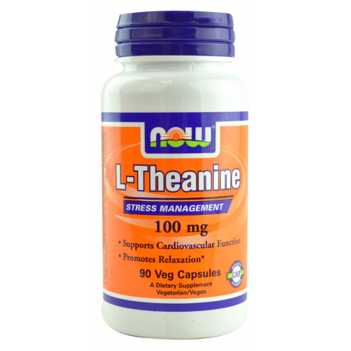 NOW FOODS - L-Theanine 100mg - 90 caps