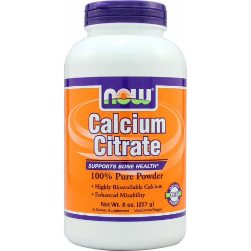 NOW FOODS - Calcium Citrate powder - 227 g
