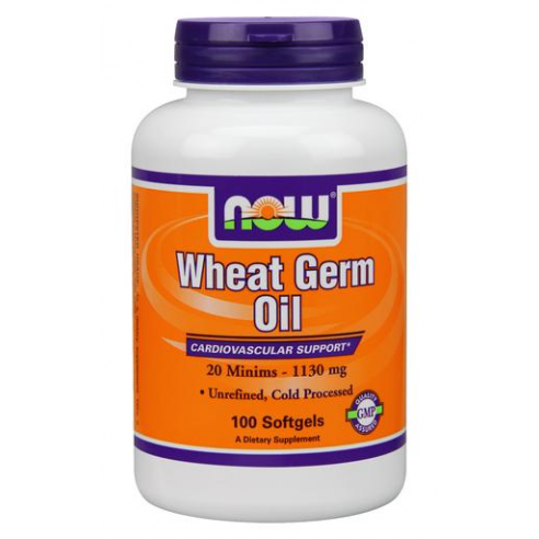 NOW FOODS - Wheat Germ oil 20 minum - 100 perle