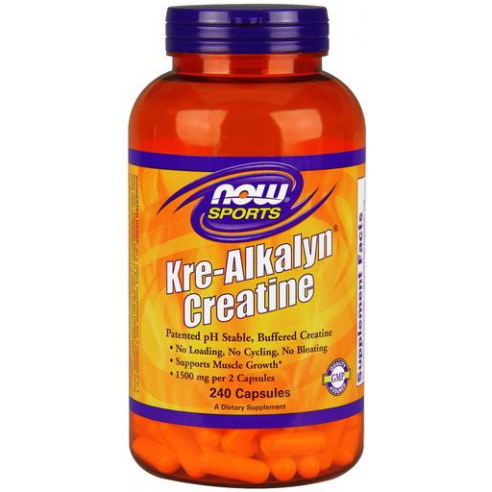 NOW FOODS - Kre-Alkalyn Creatine 750mg - 240 caps