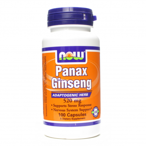 NOW FOODS - Panax Ginseng 520mg - 100 caps