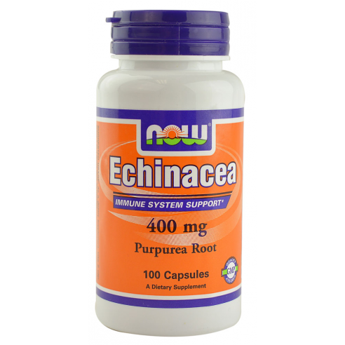 NOW FOODS - Echinacea Purpurea root 400 mg -  100 caps