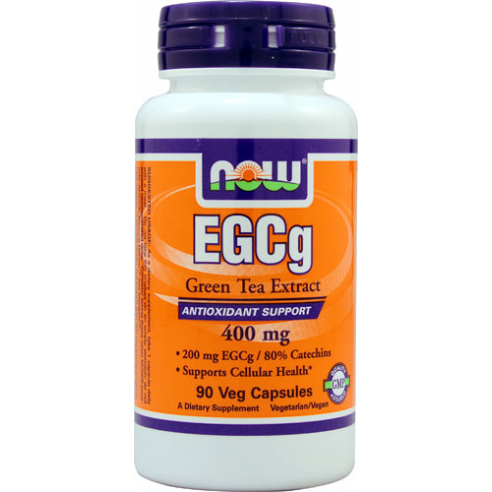 NOW FOODS - EGCg Green Tea 400mg - 90 cpr