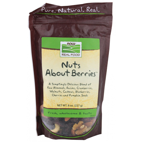 NOW FOODS - Nuts about berries-mix di frutta secca 227 g