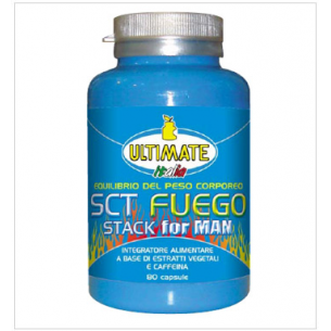 ULTIMATE ITALIA - SCT Fuego Stack For Man - 80 caps
