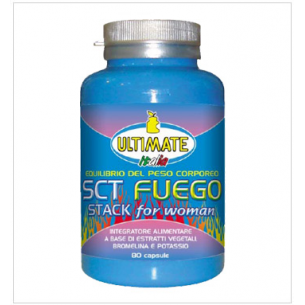 ULTIMATE ITALIA - SCT Fuego Stack For Woman - 80 caps