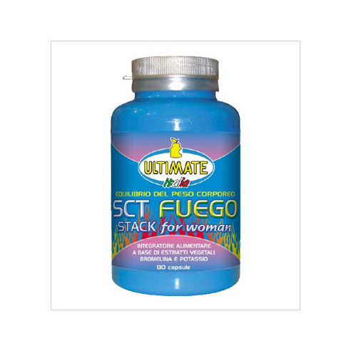 ULTIMATE ITALIA - SCT Fuego Stack For Woman - 80 caps