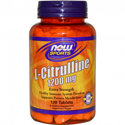 NOW FOODS -    L - Citrulline 1200 mg - 120 cpr