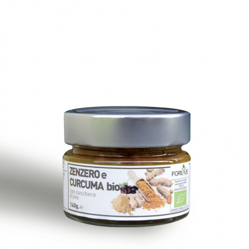 FORLIVE Zenzero e Curcuma Bio 140 g