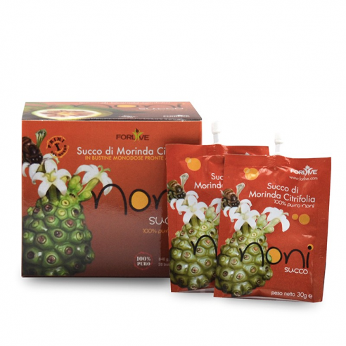 FORLIVE  Noni Succo di morinda citrifolia  28 buste da 30 ml 