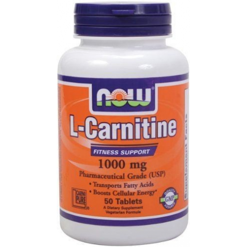 NOW FOODS  Carnitine Tartrate 1000mg - 50 caps