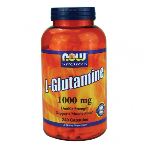 NOW FOODS  L-Glutamine  240 caps