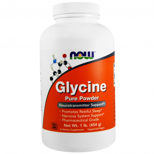 NOW FOODS  L-Glycine powder 454 g
