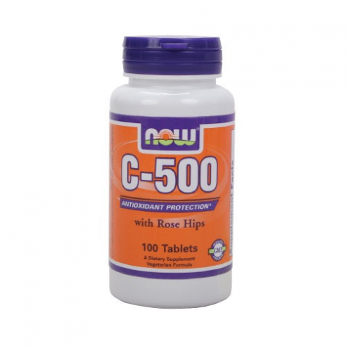 NOW FOODS  C-500 Rose Hips 100 Tabs