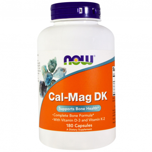 NOW FOODS  Cal-mag Dk complete bone formula - 180 caps