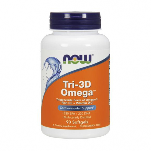 NOW  FOODS  TRI 3D Omega  90 softgel