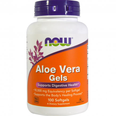 NOW FOODS  Aloe Vera Gels  100 softgel