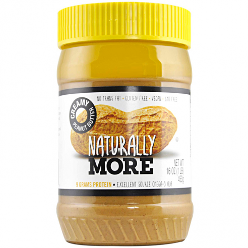 Naturally More Burro d'Arachidi  454 g