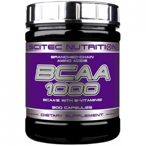 SCITEC Bcaa 1000 - 300 capsules  