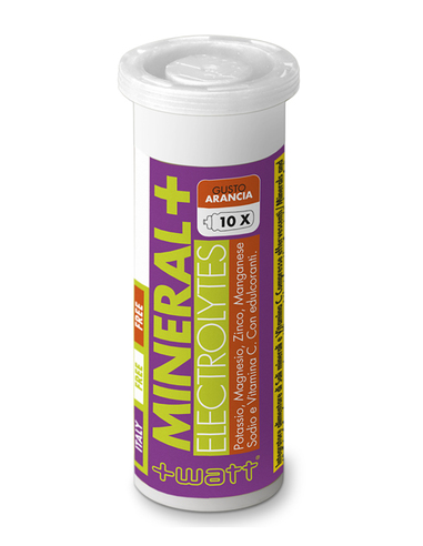 +WATT - Mineral+ electrolyte - 1 tubetto da 10 cpr 