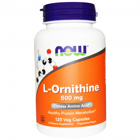 NOW L-Ornithine 500mg  120caps